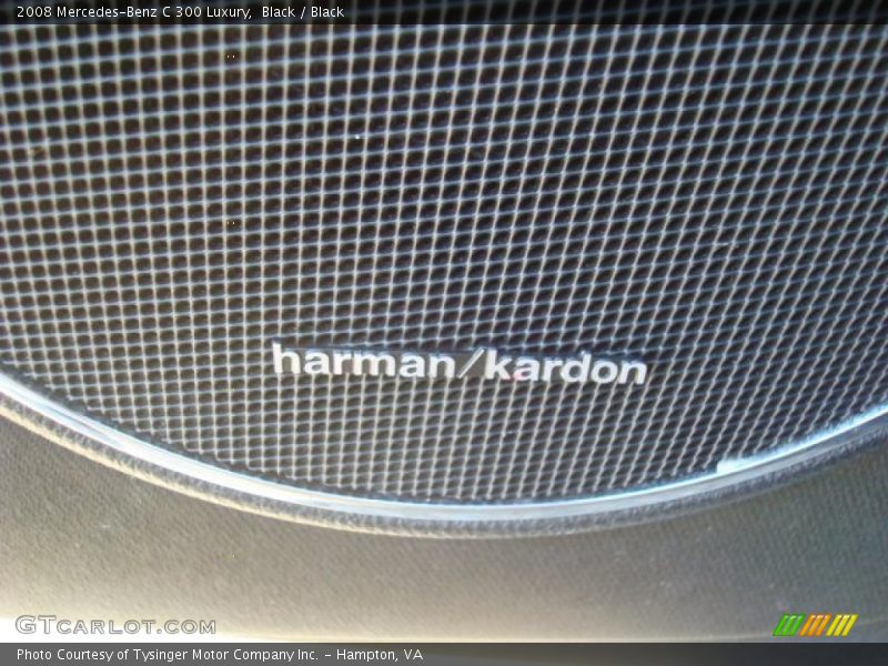 Black / Black 2008 Mercedes-Benz C 300 Luxury