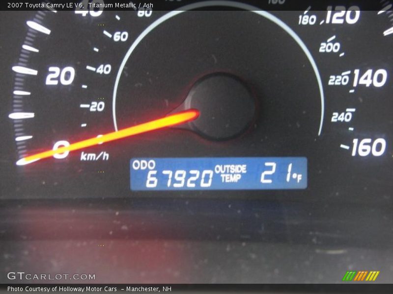 Titanium Metallic / Ash 2007 Toyota Camry LE V6