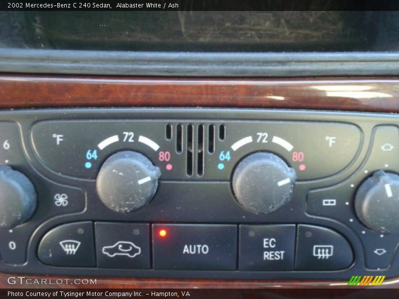 Alabaster White / Ash 2002 Mercedes-Benz C 240 Sedan