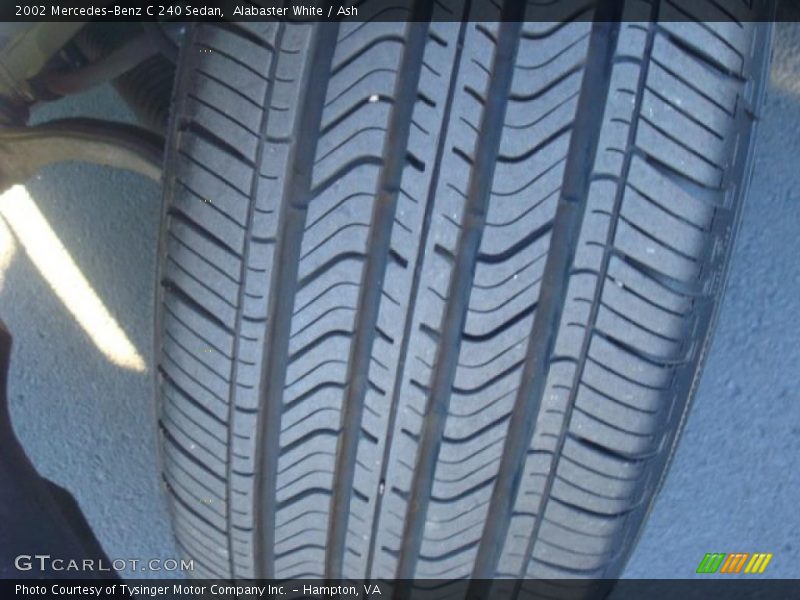 Alabaster White / Ash 2002 Mercedes-Benz C 240 Sedan