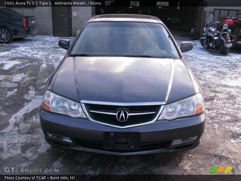 Anthracite Metallic / Ebony 2003 Acura TL 3.2 Type S