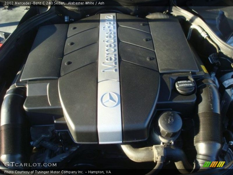 Alabaster White / Ash 2002 Mercedes-Benz C 240 Sedan