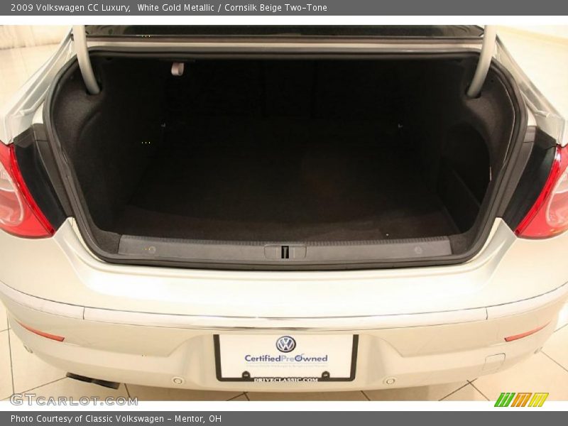 White Gold Metallic / Cornsilk Beige Two-Tone 2009 Volkswagen CC Luxury