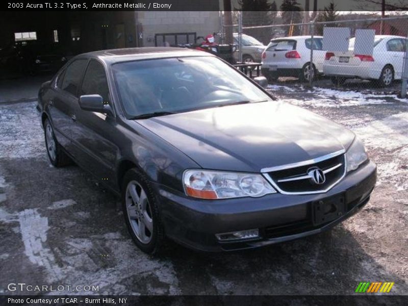 Anthracite Metallic / Ebony 2003 Acura TL 3.2 Type S