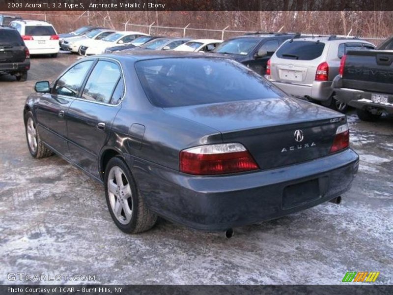 Anthracite Metallic / Ebony 2003 Acura TL 3.2 Type S