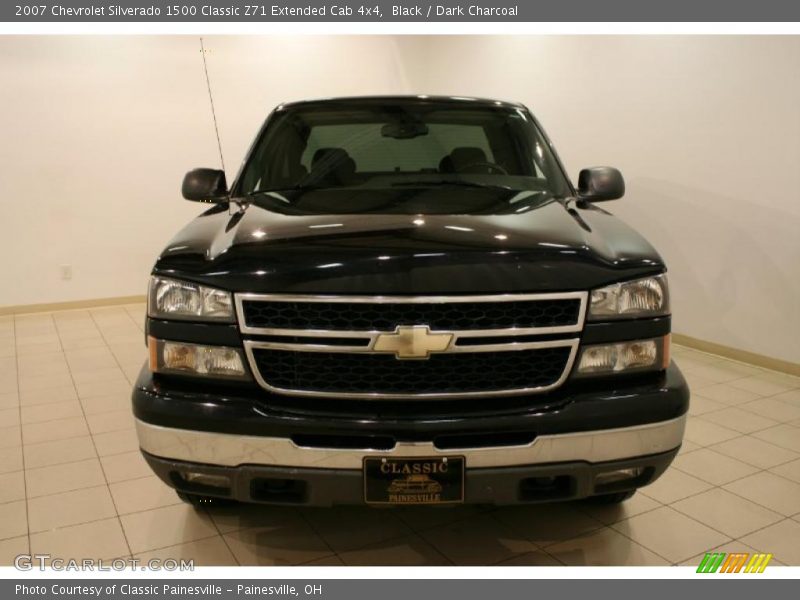 Black / Dark Charcoal 2007 Chevrolet Silverado 1500 Classic Z71 Extended Cab 4x4