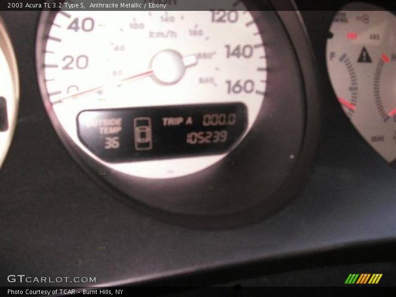 Anthracite Metallic / Ebony 2003 Acura TL 3.2 Type S