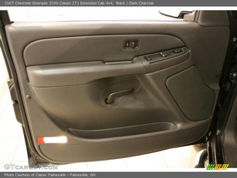 Black / Dark Charcoal 2007 Chevrolet Silverado 1500 Classic Z71 Extended Cab 4x4