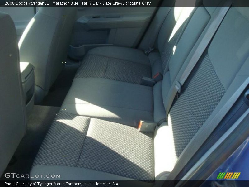 Marathon Blue Pearl / Dark Slate Gray/Light Slate Gray 2008 Dodge Avenger SE