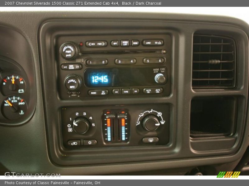 Black / Dark Charcoal 2007 Chevrolet Silverado 1500 Classic Z71 Extended Cab 4x4