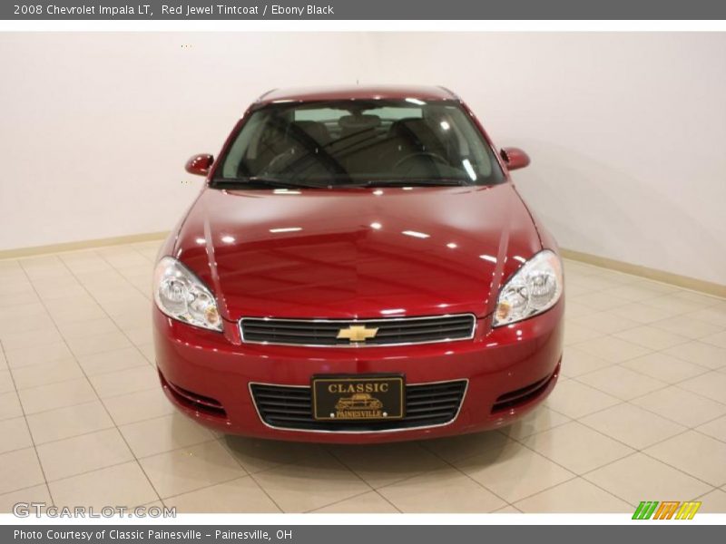 Red Jewel Tintcoat / Ebony Black 2008 Chevrolet Impala LT