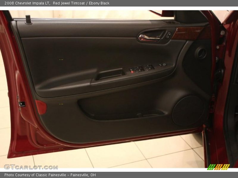 Red Jewel Tintcoat / Ebony Black 2008 Chevrolet Impala LT