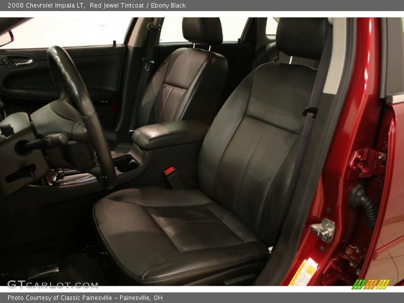 Red Jewel Tintcoat / Ebony Black 2008 Chevrolet Impala LT