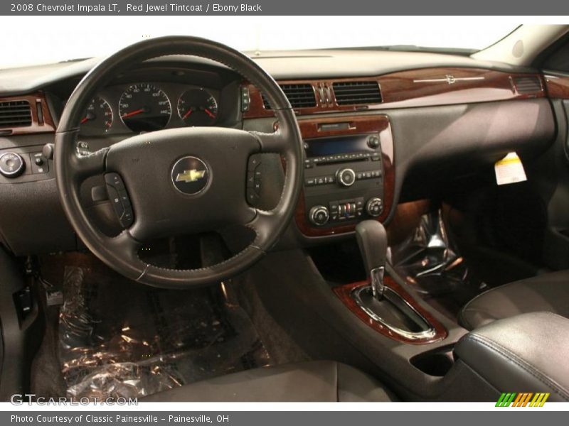 Red Jewel Tintcoat / Ebony Black 2008 Chevrolet Impala LT
