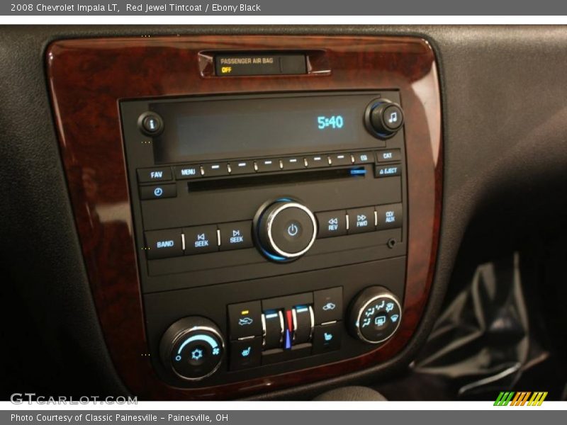 Red Jewel Tintcoat / Ebony Black 2008 Chevrolet Impala LT