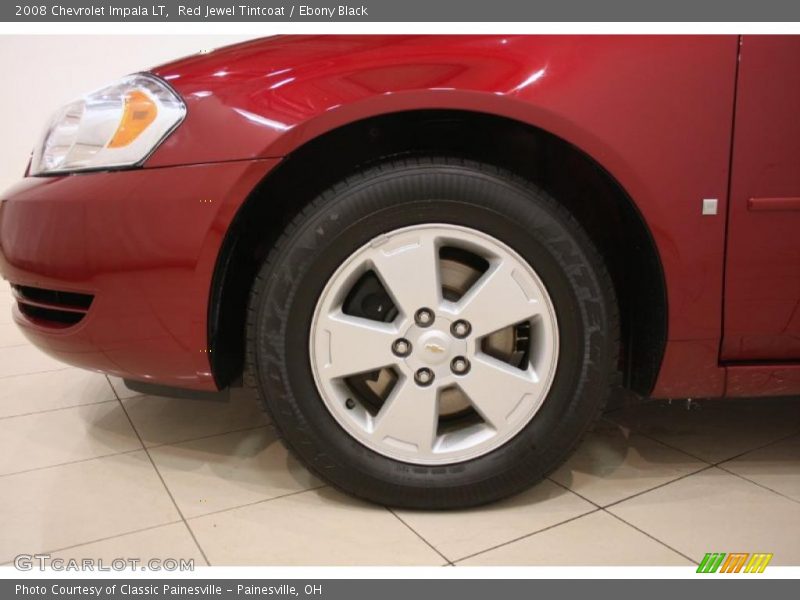 Red Jewel Tintcoat / Ebony Black 2008 Chevrolet Impala LT