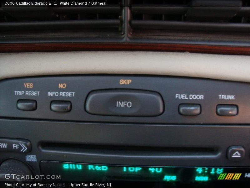 White Diamond / Oatmeal 2000 Cadillac Eldorado ETC