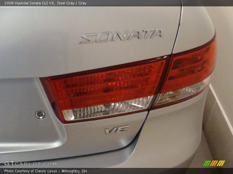Steel Gray / Gray 2008 Hyundai Sonata GLS V6