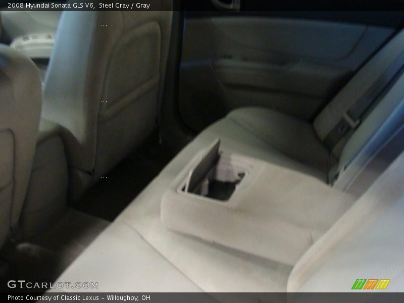 Steel Gray / Gray 2008 Hyundai Sonata GLS V6