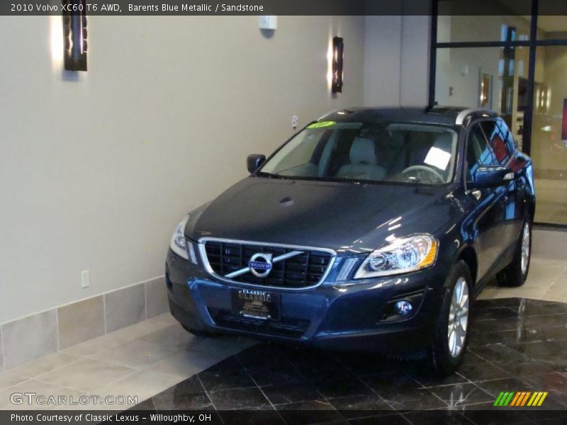 Barents Blue Metallic / Sandstone 2010 Volvo XC60 T6 AWD