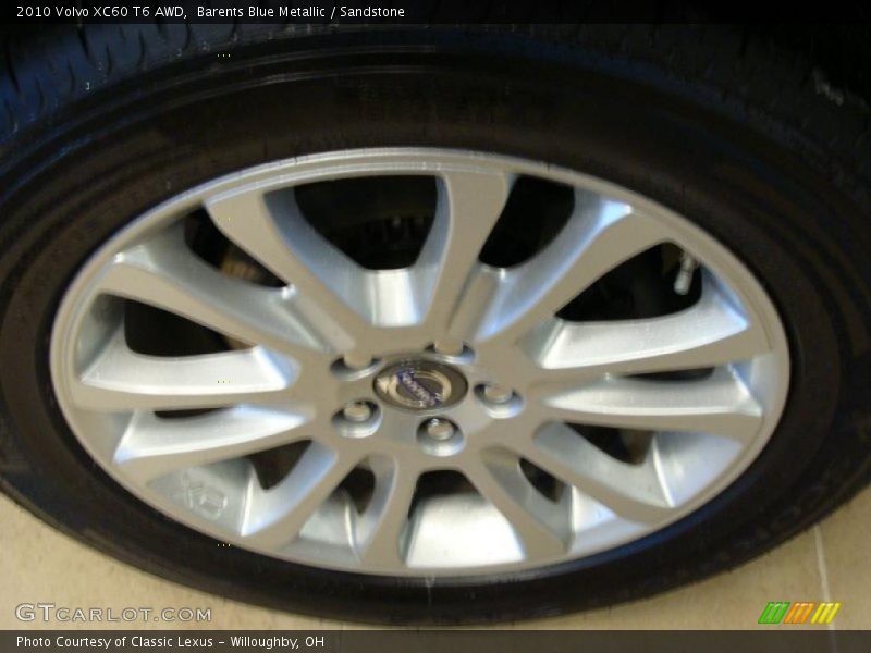 Barents Blue Metallic / Sandstone 2010 Volvo XC60 T6 AWD