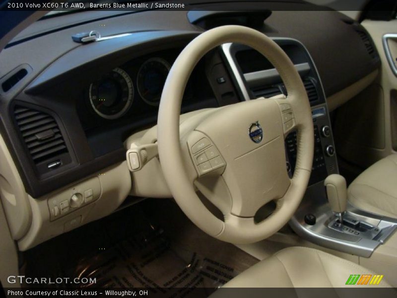 Barents Blue Metallic / Sandstone 2010 Volvo XC60 T6 AWD