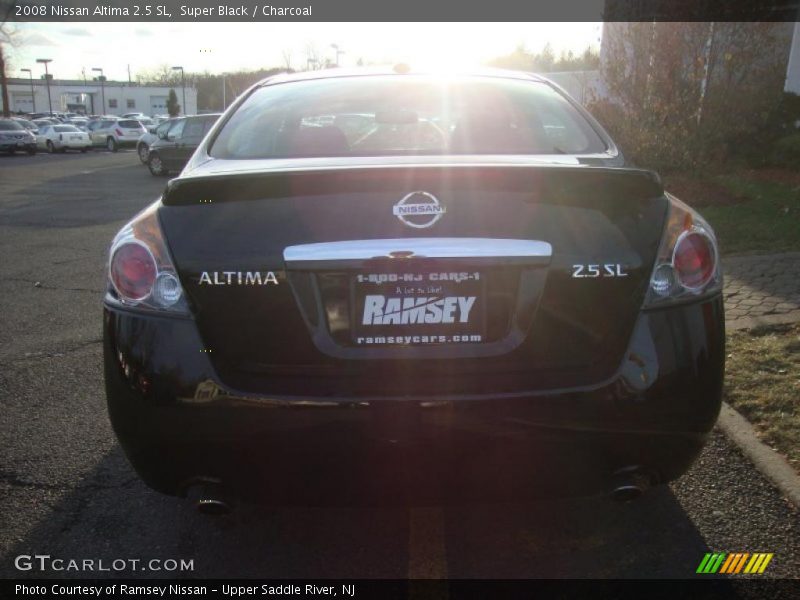 Super Black / Charcoal 2008 Nissan Altima 2.5 SL