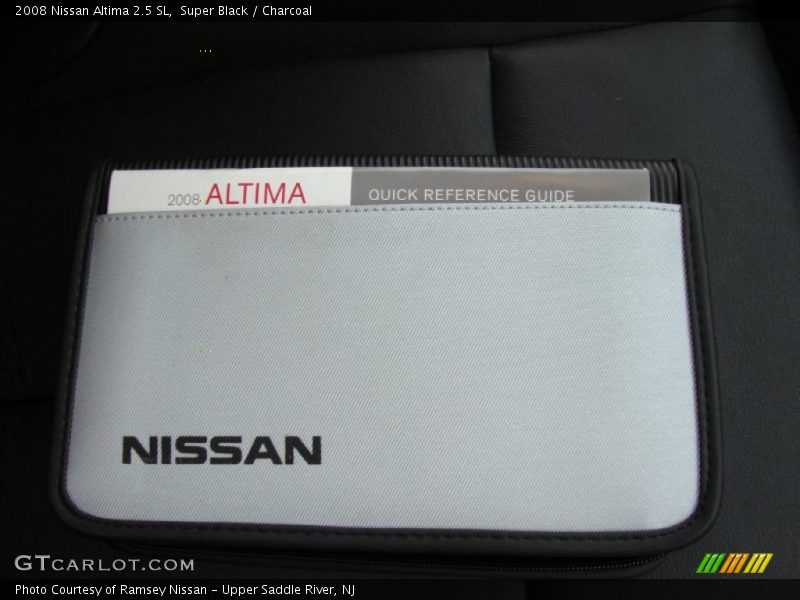 Super Black / Charcoal 2008 Nissan Altima 2.5 SL