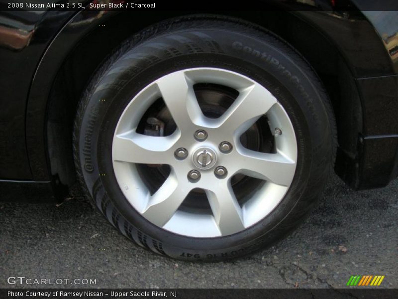 Super Black / Charcoal 2008 Nissan Altima 2.5 SL