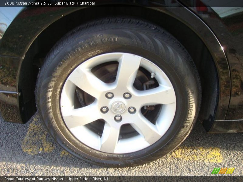 Super Black / Charcoal 2008 Nissan Altima 2.5 SL