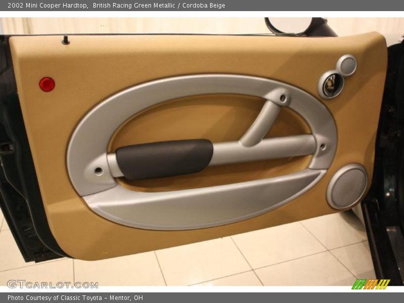 British Racing Green Metallic / Cordoba Beige 2002 Mini Cooper Hardtop