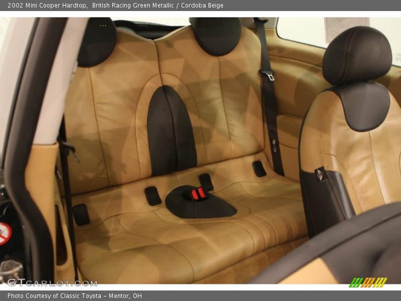 British Racing Green Metallic / Cordoba Beige 2002 Mini Cooper Hardtop