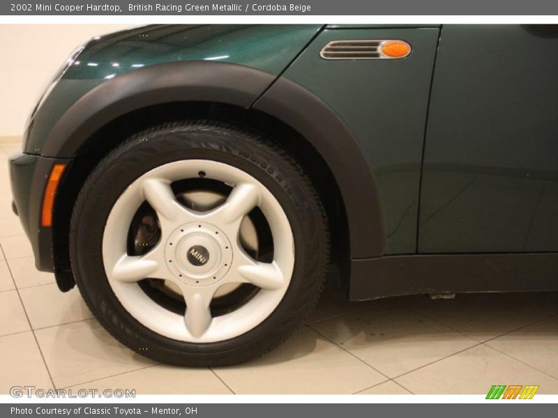 British Racing Green Metallic / Cordoba Beige 2002 Mini Cooper Hardtop