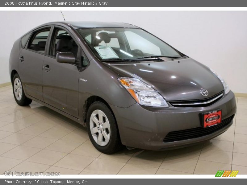 Magnetic Gray Metallic / Gray 2008 Toyota Prius Hybrid