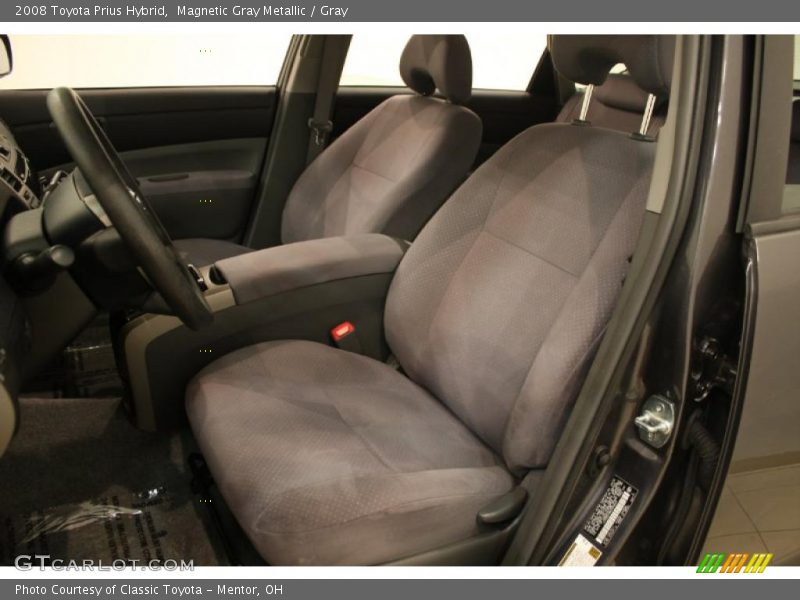 Magnetic Gray Metallic / Gray 2008 Toyota Prius Hybrid