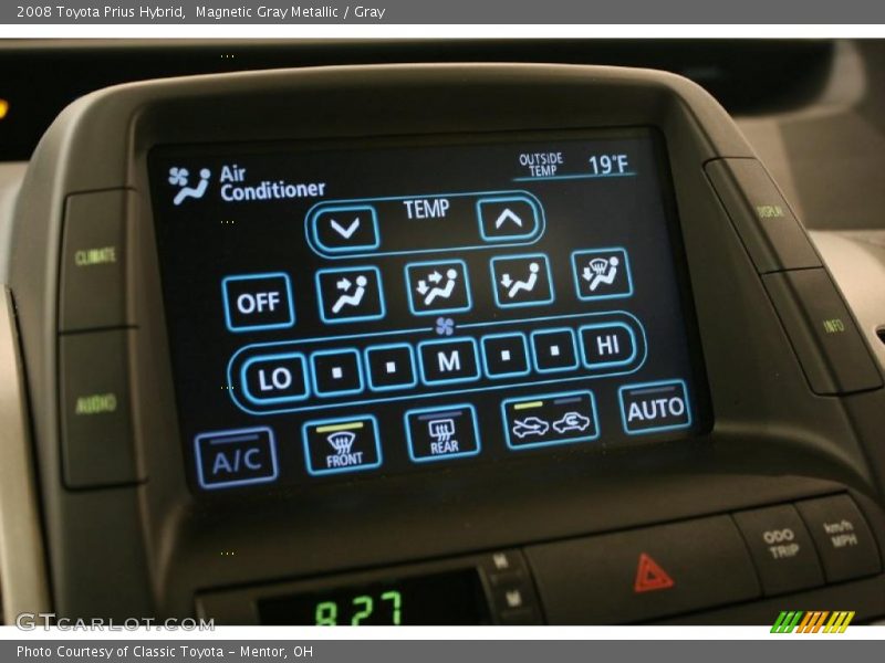 Magnetic Gray Metallic / Gray 2008 Toyota Prius Hybrid