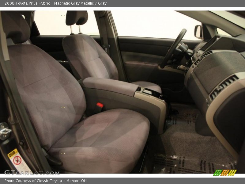 Magnetic Gray Metallic / Gray 2008 Toyota Prius Hybrid