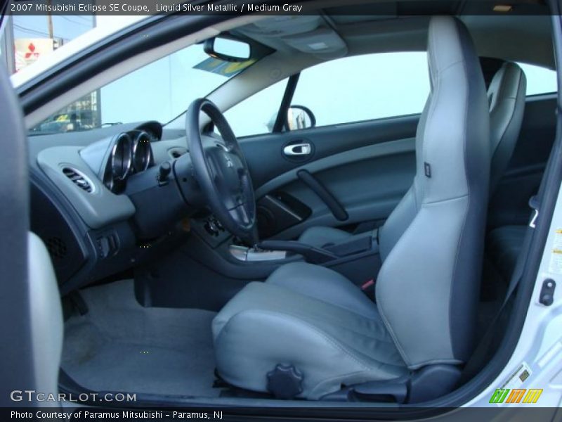  2007 Eclipse SE Coupe Medium Gray Interior