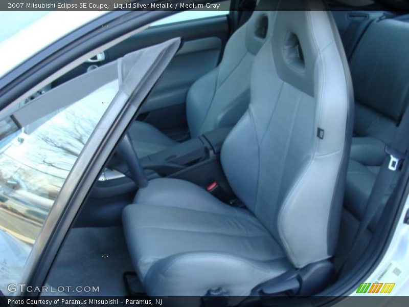 Liquid Silver Metallic / Medium Gray 2007 Mitsubishi Eclipse SE Coupe