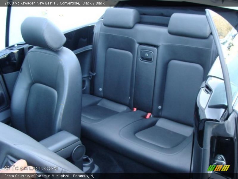  2008 New Beetle S Convertible Black Interior