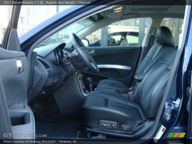 Majestic Blue Metallic / Charcoal 2007 Nissan Maxima 3.5 SE