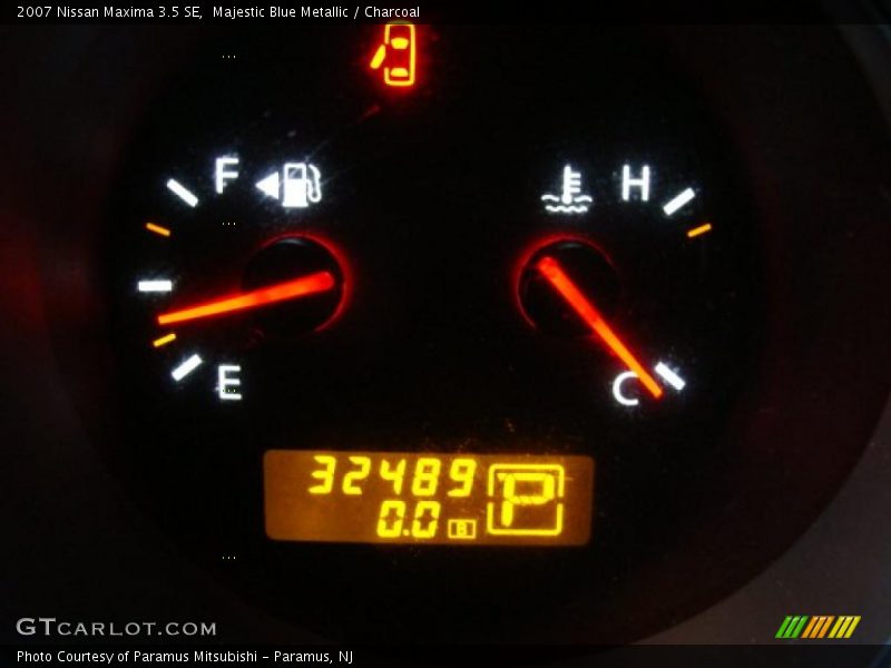 Majestic Blue Metallic / Charcoal 2007 Nissan Maxima 3.5 SE