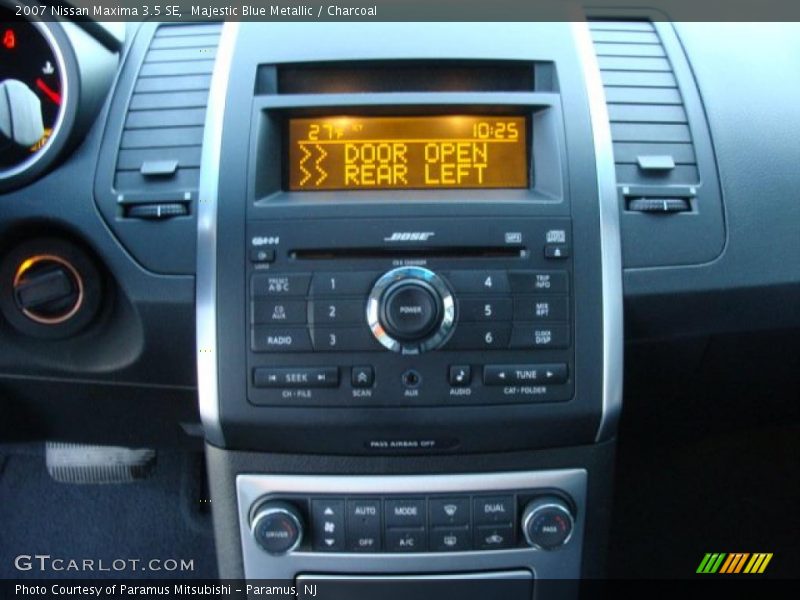 Majestic Blue Metallic / Charcoal 2007 Nissan Maxima 3.5 SE