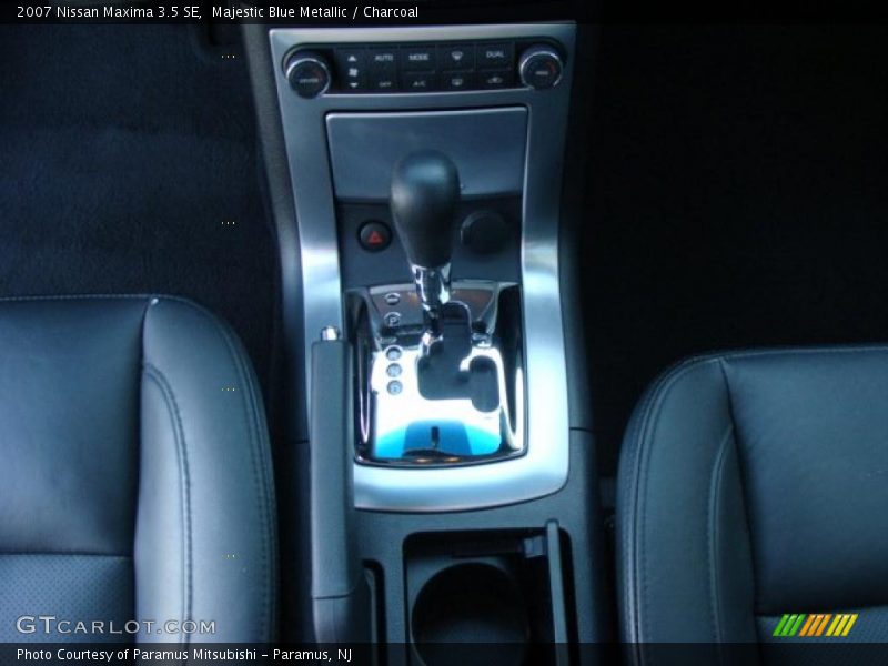 Majestic Blue Metallic / Charcoal 2007 Nissan Maxima 3.5 SE