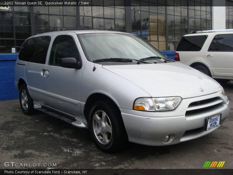 Quicksilver Metallic / Slate 2002 Nissan Quest SE
