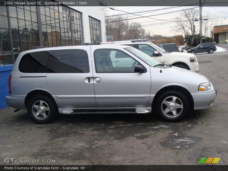 Quicksilver Metallic / Slate 2002 Nissan Quest SE