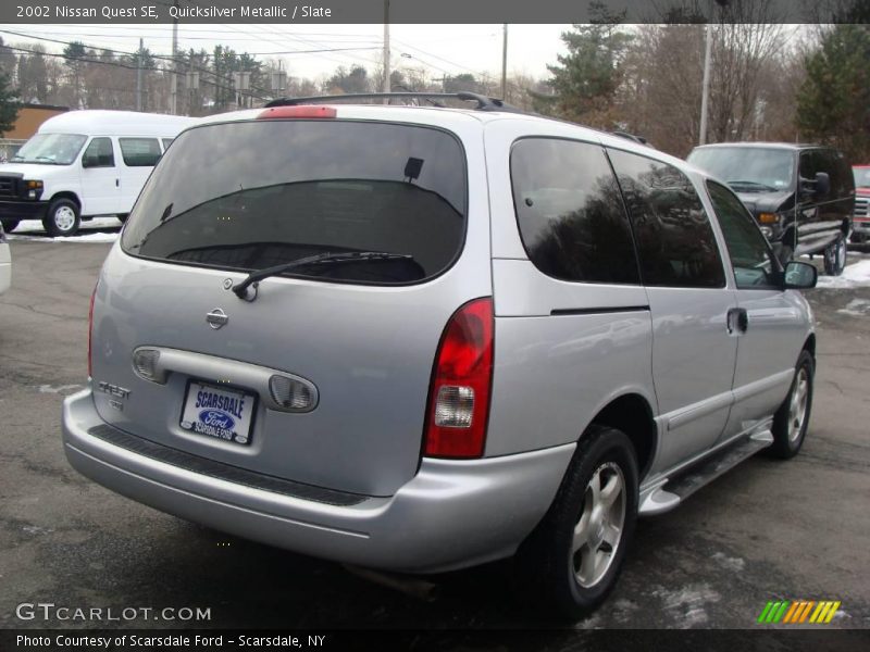 Quicksilver Metallic / Slate 2002 Nissan Quest SE