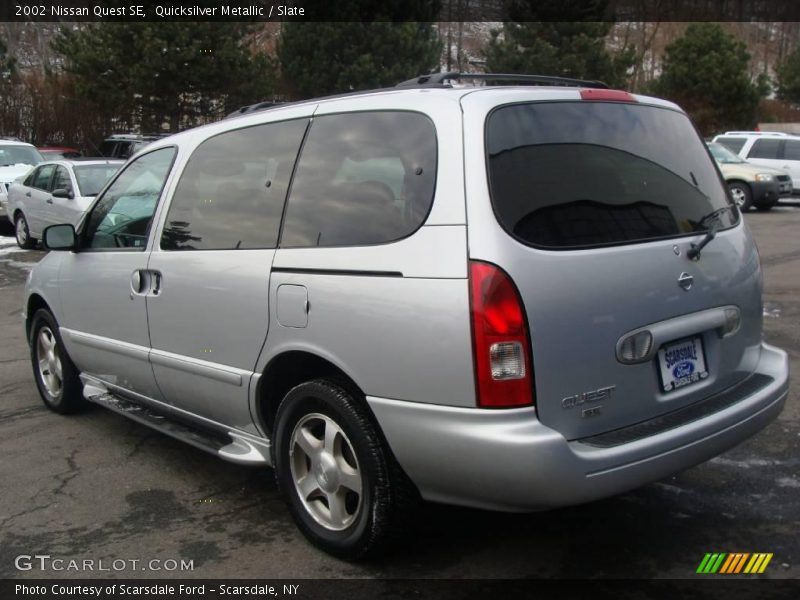 Quicksilver Metallic / Slate 2002 Nissan Quest SE