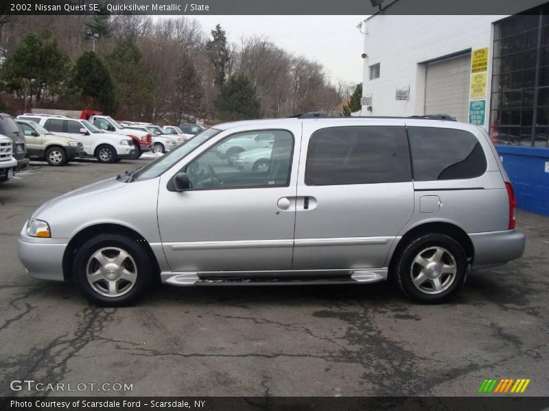 Quicksilver Metallic / Slate 2002 Nissan Quest SE