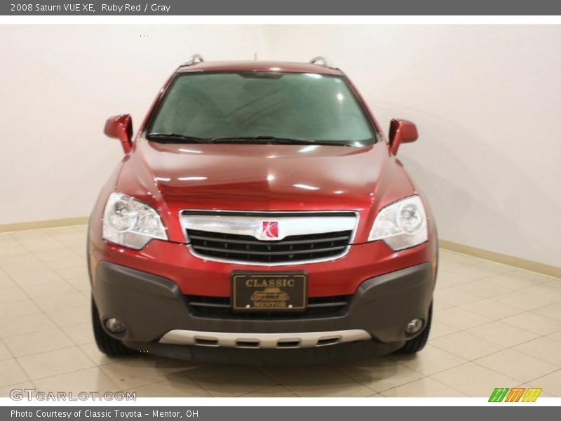 Ruby Red / Gray 2008 Saturn VUE XE